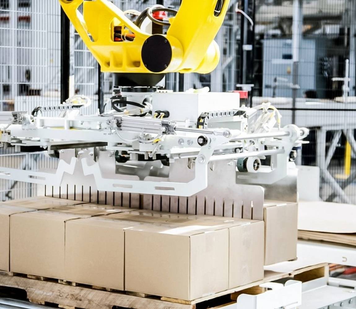 Fully Automatic Palletizing Robot - Robotic Palletizer